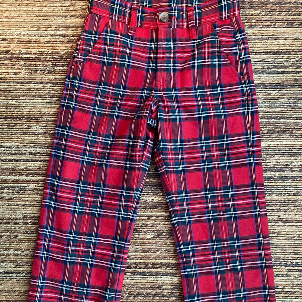 The Beaufort Bonnet Company Tartan Plaid Pants Size 6